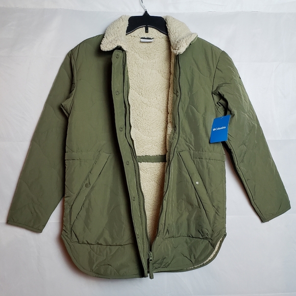 Nwt Womens Columbia  Birchwood Quilted Jacket Green - Picture 6 of 12